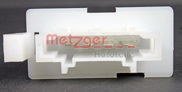 Resistencia, ventilador habitáculo METZGER 0917221